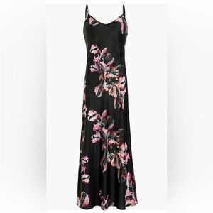 NWT All Saints Bryony Floral Print Slipdress
